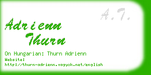 adrienn thurn business card